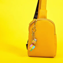 Load image into Gallery viewer, Pansexual Pride Flag Proud Cube Bag Charm