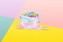 Load image into Gallery viewer, Pansexual Pride Flag Love Lace Locks-Pride Lace Locks-LLHC_PANS
