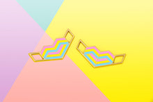 Load image into Gallery viewer, Pansexual Pride Flag White Shoelaces-Pride Shoelaces-SLWH_PANS_45IN