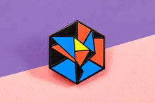 Load image into Gallery viewer, Polyamory Flag - Freedom Cube Pin-Pride Pin-PCBC_POLA