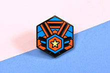 Load image into Gallery viewer, Polyamory Flag - Medal Cube Pin-Pride Pin-PCMC_POLA_2