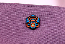 Load image into Gallery viewer, Polyamory Flag - Medal Cube Pin-Pride Pin-PCMC_POLA