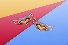 Load image into Gallery viewer, Polyamory Pride Flag Love Lace Locks-Pride Lace Locks-LLHC_POLA