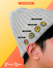 Load image into Gallery viewer, Rainbow Flag - Identity Cube Pin-Pride Pin-PCIC_RBOW