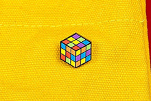 Load image into Gallery viewer, Rainbow Flag - Rubik's Cube Pin-Pride Pin-PCTC_RBOW