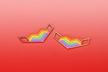 Load image into Gallery viewer, Rainbow Pride Flag Love Lace Locks-Pride Lace Locks-LLHC_RBOW
