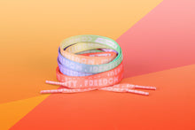 Load image into Gallery viewer, Rainbow Pride Flag Pastel Shoelaces-Pride Shoelaces-SLPA_RBOW_45IN
