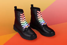 Load image into Gallery viewer, Rainbow Pride Flag Pastel Shoelaces-Pride Shoelaces-SLPA_RBOW_45IN