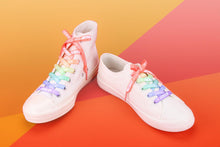 Load image into Gallery viewer, Rainbow Pride Flag Pastel Shoelaces-Pride Shoelaces-SLPA_RBOW_45IN