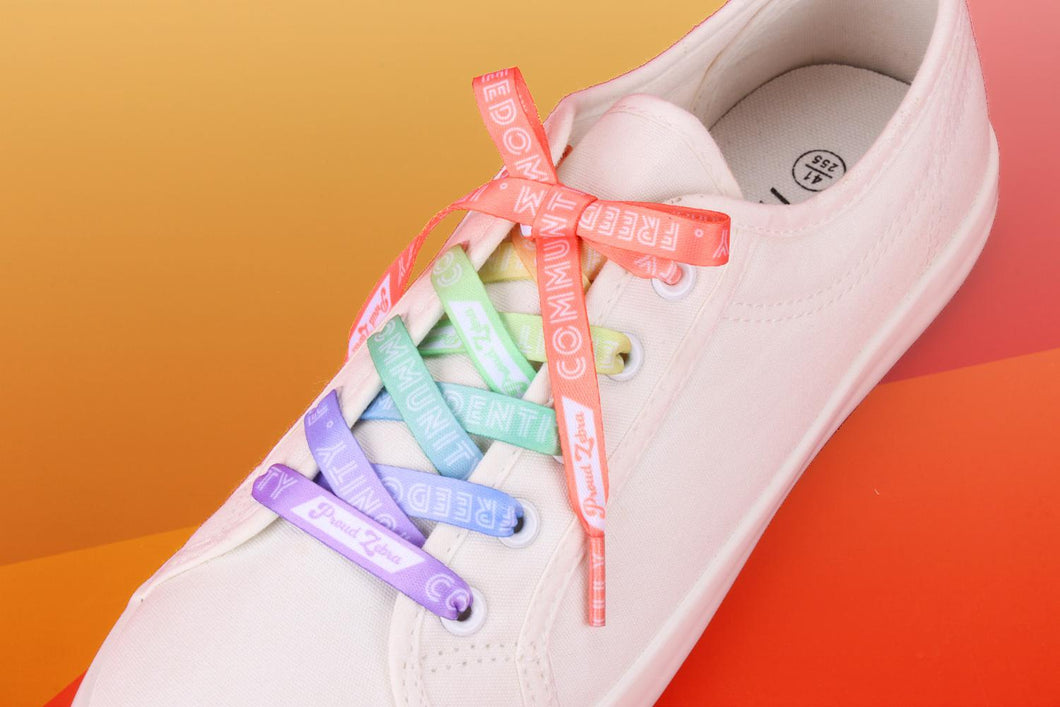 Rainbow Pride Flag Pastel Shoelaces-Pride Shoelaces-SLPA_RBOW_45IN
