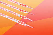 Load image into Gallery viewer, Rainbow Pride Flag White Shoelaces-Pride Shoelaces-SLWH_RBOW_45IN