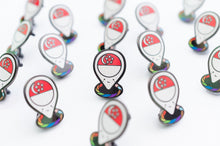 Load image into Gallery viewer, Singapore Location Enamel Pin-Pride Pin-PLCSG01