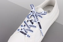 Load image into Gallery viewer, Subtle Pride Flag White Shoelaces-Pride Shoelaces-SLWH_SUBT_45IN