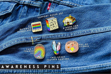 Load image into Gallery viewer, Support Queer Art Lapel Pin-Pride Pin-PANSQA01