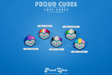 Load image into Gallery viewer, Trans Asexual Pride - Medal Cube Pin-Pride Pin-PCMC_TRAN_ASEX
