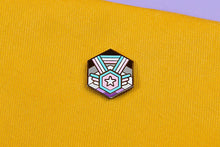 Load image into Gallery viewer, Trans Asexual Pride - Medal Cube Pin-Pride Pin-PCMC_TRAN_ASEX