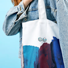 Load image into Gallery viewer, Trans Flag - Peace Cube Pin-Pride Pin-PCZC_TRAN