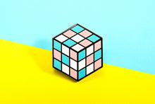 Load image into Gallery viewer, Trans Flag - Rubik's Cube Pin-Pride Pin-PCTC_TRAN_2