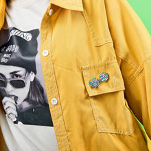 Load image into Gallery viewer, Trans Flag - Rubik's Cube Pin-Pride Pin-PCTC_TRAN