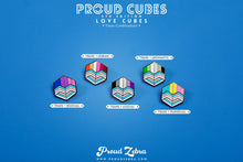 Load image into Gallery viewer, Trans Lesbian Pride - Love Cube Pin-Pride Pin-PCHC_TRAN_LESB
