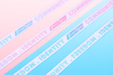 Load image into Gallery viewer, Trans Pride Flag White Shoelaces-Pride Shoelaces-SLWH_TRAN_45IN