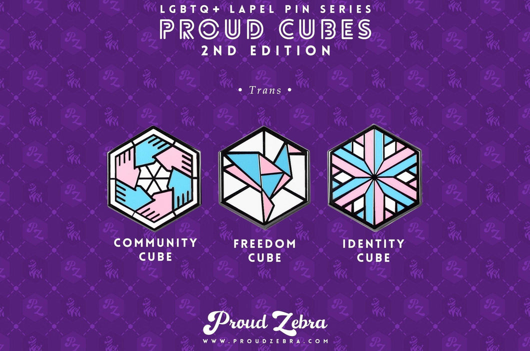 Transgender Flag - 2nd Edition Pins [Set]-Pride Pin-TRAN_ED2