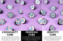 Load image into Gallery viewer, Transgender Flag - Community Cube Pin-Pride Pin-PCCC_TRAN
