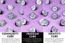 Load image into Gallery viewer, Transgender Flag - Community Cube Pin-Pride Pin-PCCC_TRAN