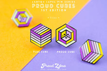 Load image into Gallery viewer, Trixic Flag - Flag Cube Pin-Pride Pin-PCFC_TRIX