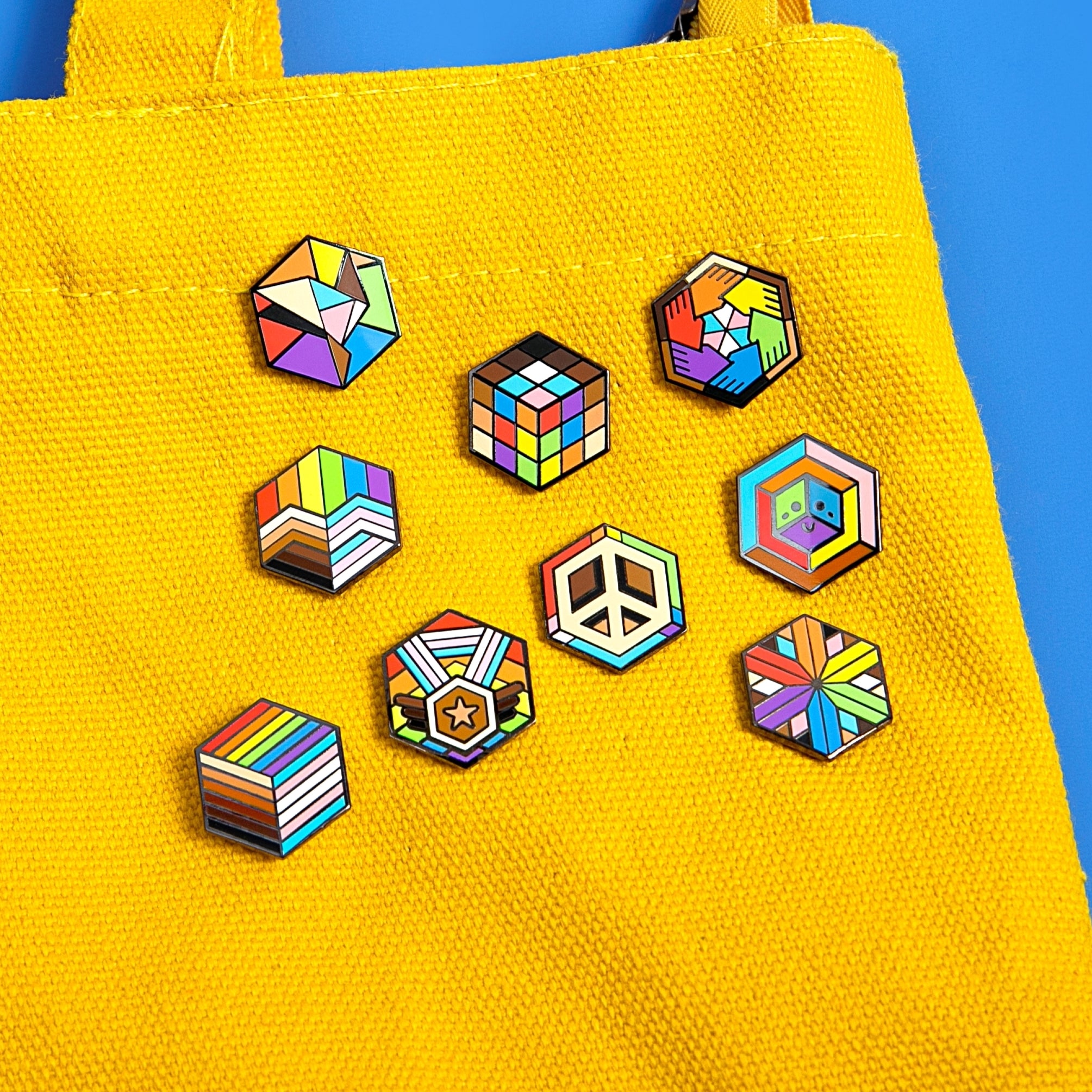 Pride Pins | Proud Zebra