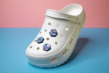 Load image into Gallery viewer, Trans Pride Crocs Shoe Charms
