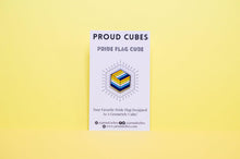 Load image into Gallery viewer, Aroace Flag - Flag Cube Pin-Pride Pin-PCFC_ARAC
