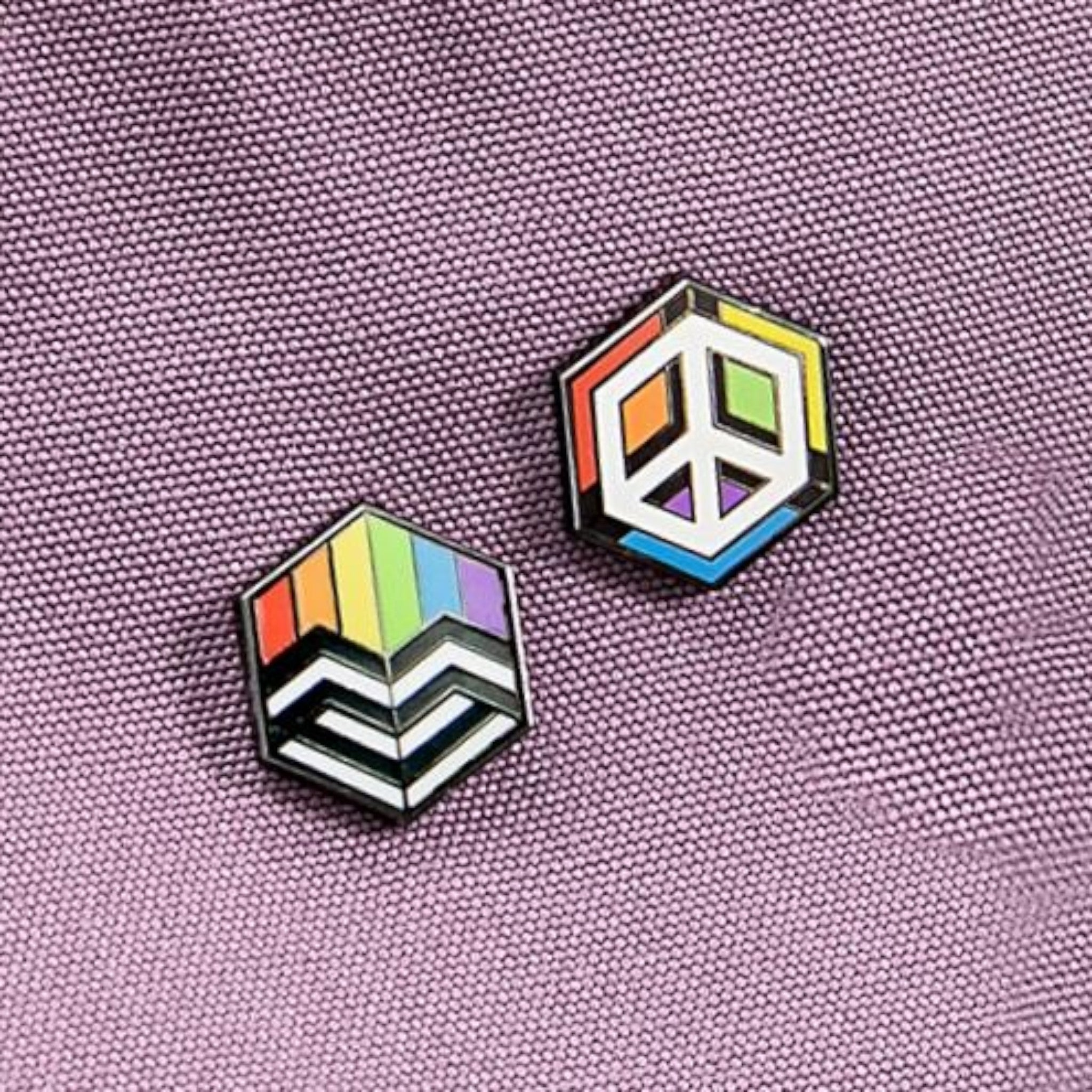 Ally-Flag-Medal-Cube-Pin-LGBTQ