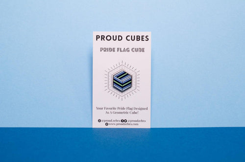 Boyflux Flag - Flag Cube Pin