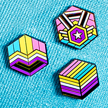 Load image into Gallery viewer, Non-Binary Combination Pin Sets
