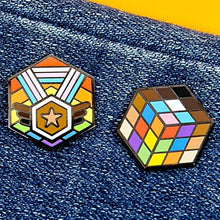 Load image into Gallery viewer, Inclusive 4th Edition Proud Cube set, Rubik's Cube, Medal Cube
