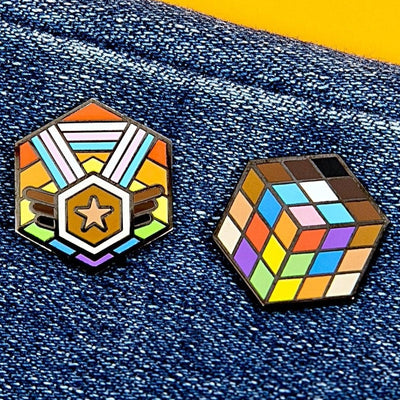 Inclusive 4th Edition Proud Cube set, Rubik's Cube, Medal Cube