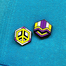 Load image into Gallery viewer, Non-Binary 3rd Edition Proud Cube set, Love Cube, Peace Cube
