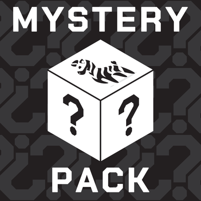Pride Mystery Pack, surprise bundle of LGBTQ+ enamel pins and accessories from Proud Zebra