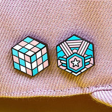 Load image into Gallery viewer, Trans 4th Edition Proud Cube set, Rubik's Cube, Medal Cube
