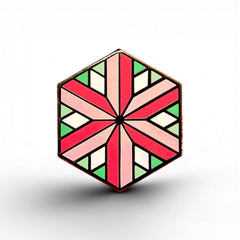 Abrosexual Flag - Identity Cube Pin