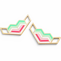Abrosexual Pride Flag Love Lace Locks