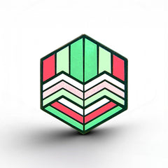 Abrosexual Flag - Love Cube Pin
