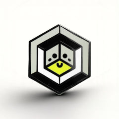 Agender Flag - Proud Cube Pin