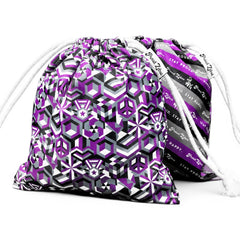 Asexual Pride Flag Drawstring Bag
