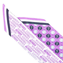 Asexual Pride Flag Twilly Scarf