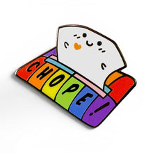 Load image into Gallery viewer, Chope! Flag Tissue Pin - main product photo on white background
