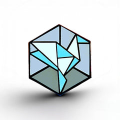 Demiboy Flag - Freedom Cube Pin