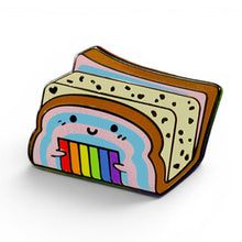 Load image into Gallery viewer, Gay Ice Cream Bread Sandwich Pin - main product photo on white background
