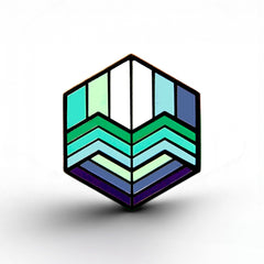 Gay MLM Flag - Love Cube Pin